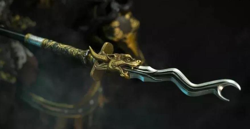 典韦是一个力量型武将,他所使用的武器也是如此.