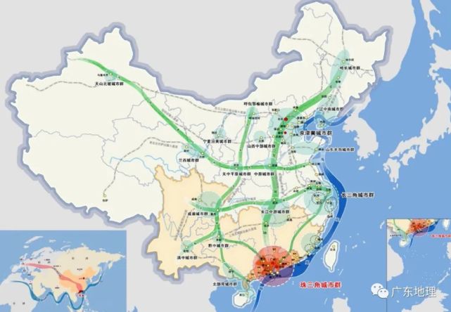 《广东省国土空间规划(2020—2035年)》(公众版)2月9日发布.