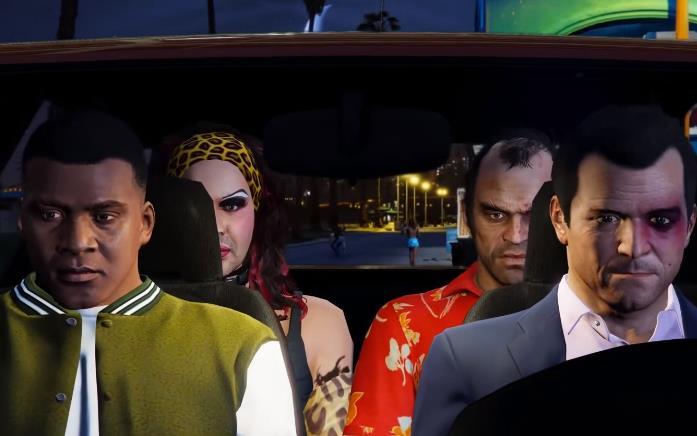 《gta5》三位主角与现实原型有多相似?r星偷懒已到极致!