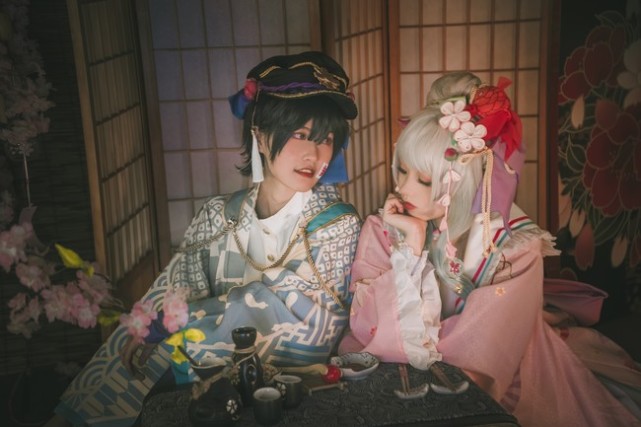 cos:地缚少年花子君八寻宁宁cos正片@浮树