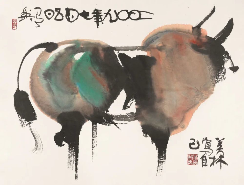 牛年来了,看韩美林画笔下的牛