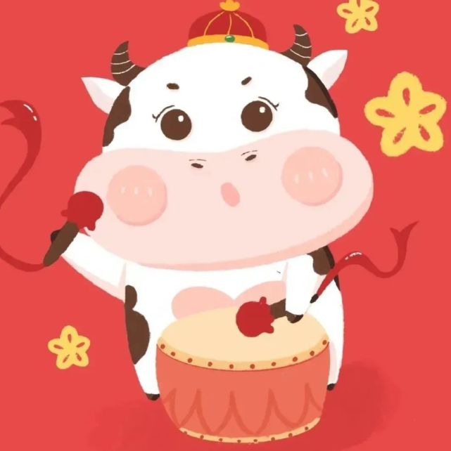 牛年新春开运头像 牛年好运挡不住 牛年财运滚滚来