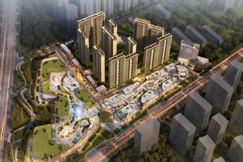 成都又添一巨作耗资53亿落户龙泉驿预计2021年4月开业