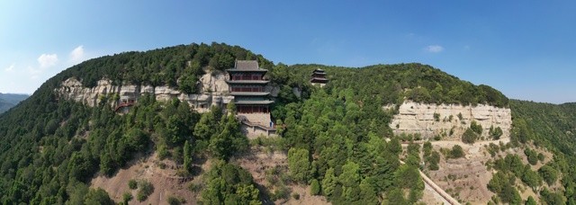 天龙山外景—太原市天龙山石窟博物馆提供