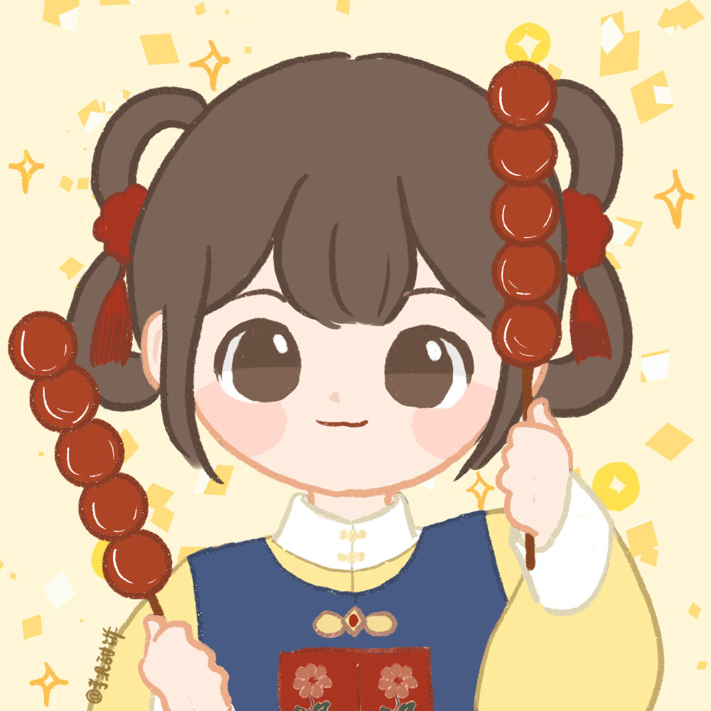 2021牛年大吉大利头像,2021牛年招财微信头像 新年汉服头像/祝你牛年大吉大利
