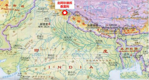 确实有这么一回事,印度北阿坎德邦位于喜马拉雅山山前南侧,北与我国