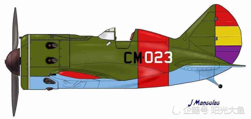 二战苏联毛子战机1-伊-16战斗机