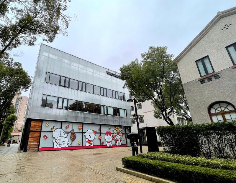 美one公司所在地,长宁区上生·新所    舒抒 摄