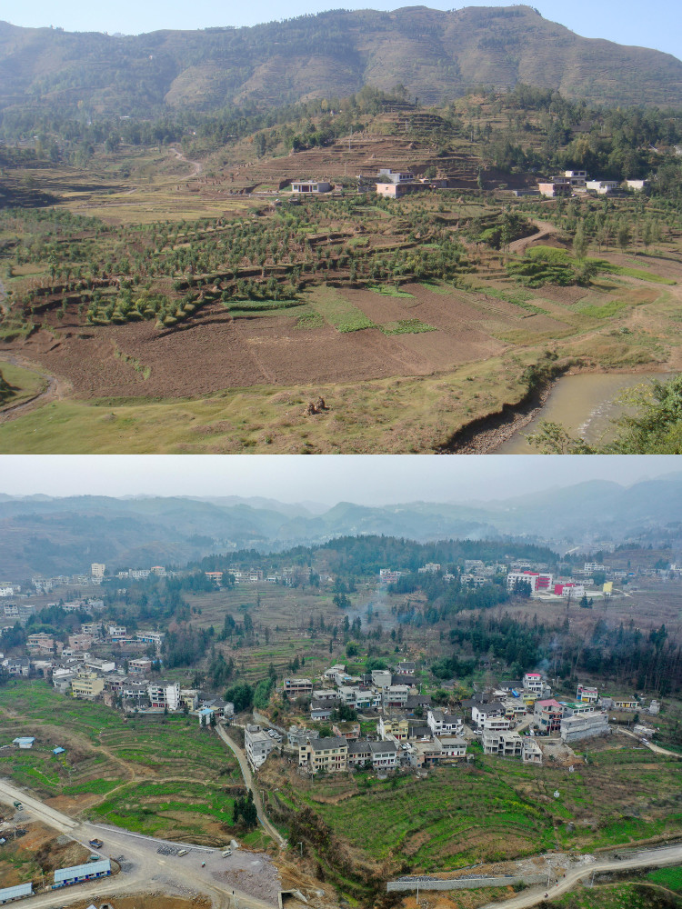 脱贫攻坚春天的相册乌蒙山区苗族脱贫户的红火新生活