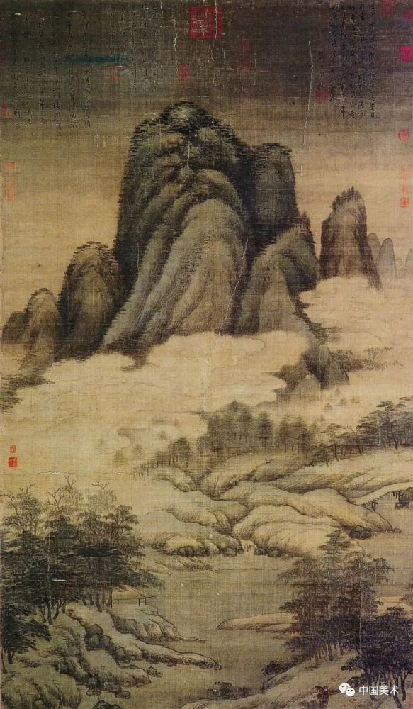 元代山水画的主要艺术特征