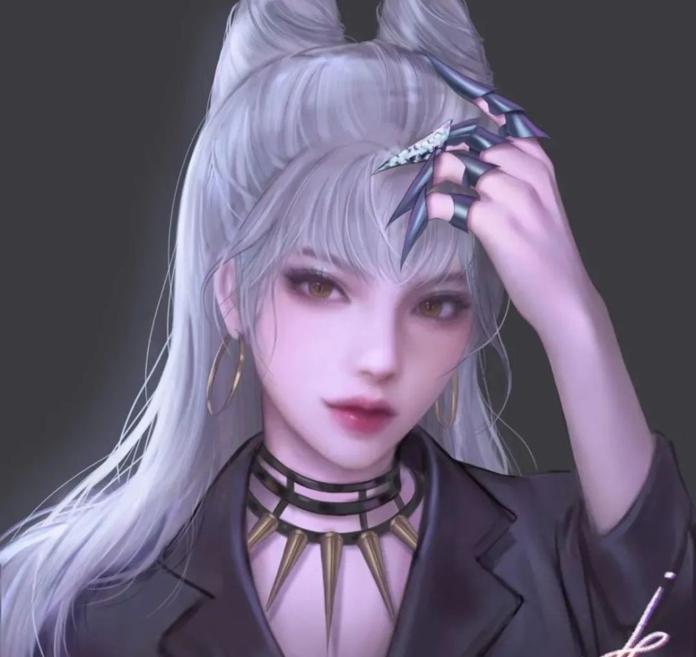 韩国肖像插画师:pinker 作品!