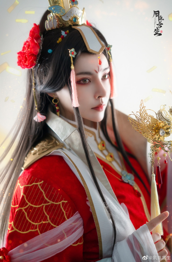 《天官赐福》谢怜cos,电影质感,太子悦神绝美惊动心弦