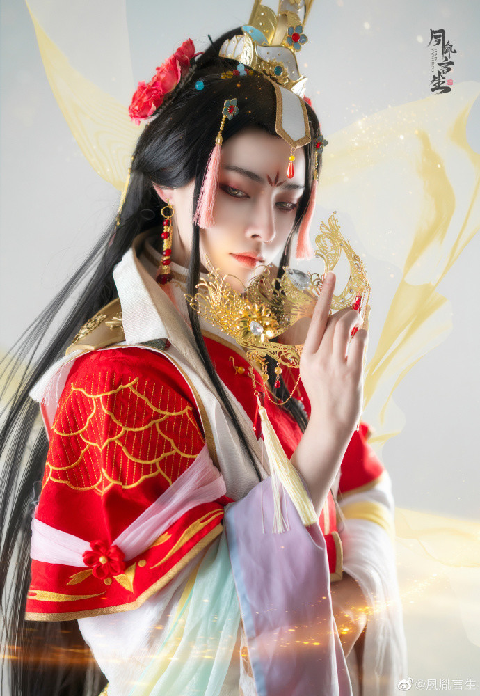 《天官赐福》谢怜cos,电影质感,太子悦神绝美惊动心弦