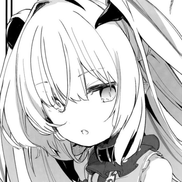 黑白|漫画人物头像