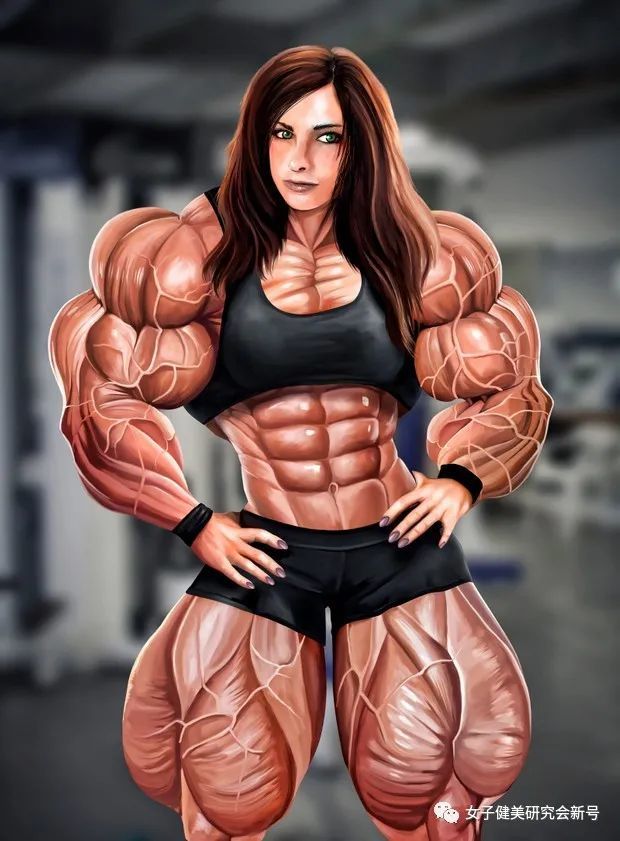 acg肌肉女美图rombosman01的炸裂筋肉人特辑