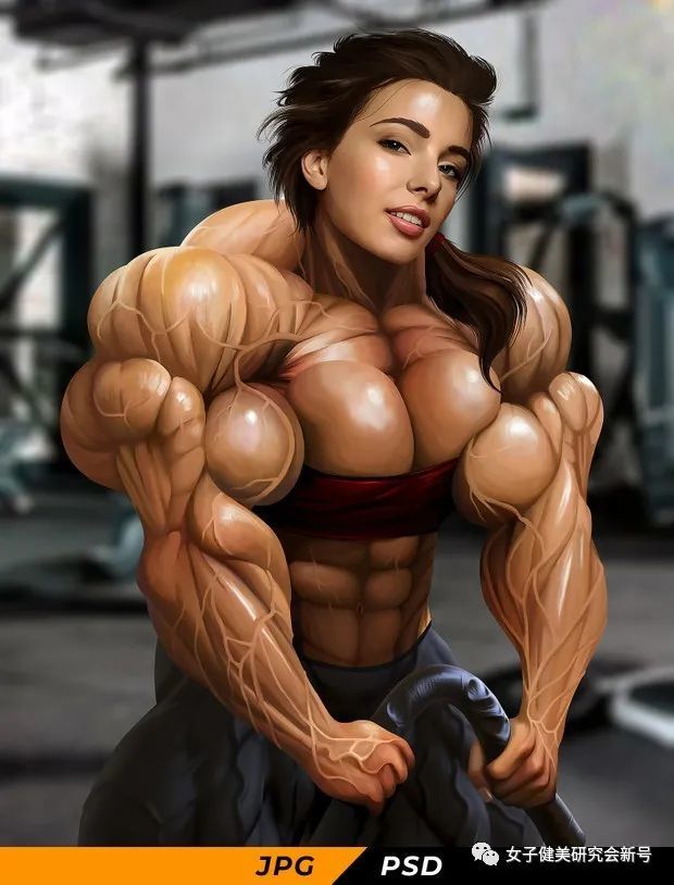 acg肌肉女美图rombosman01的炸裂筋肉人特辑