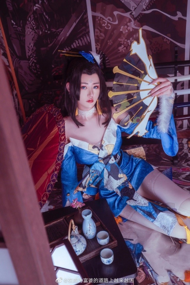 王者荣耀cos不知火舞魅语