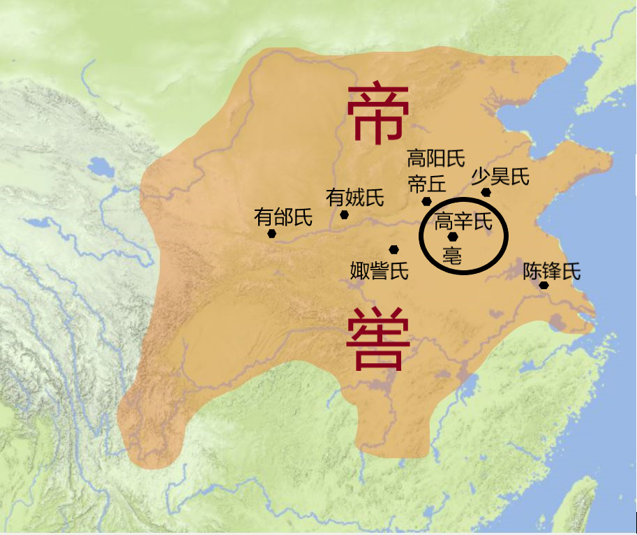 帝喾:五帝中最不起眼,他的子孙却统治中国一千四百多年