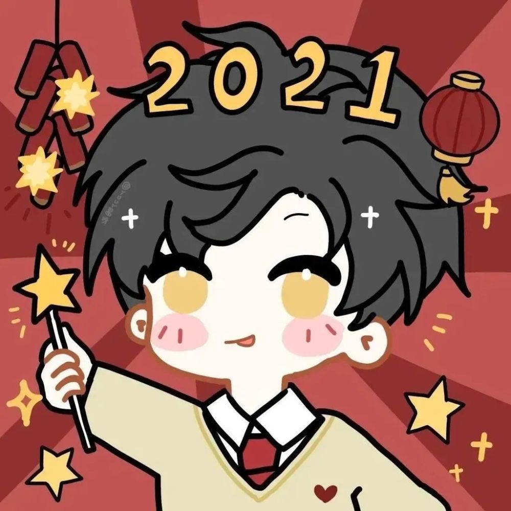 【新年情头】新年情侣头像 可爱又喜庆