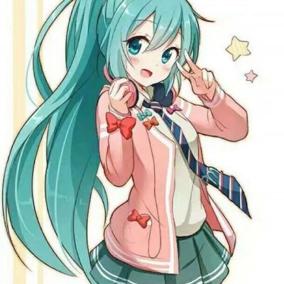 一组超清可爱的初音头像
