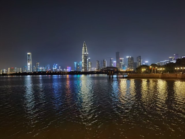 美丽的深圳夜光景色
