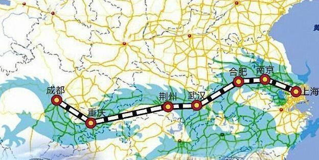 沿江高铁和沪汉蓉通道,长江经济带未来的客货运双雄
