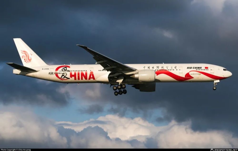 情人节中国国际航空公司爱中国号