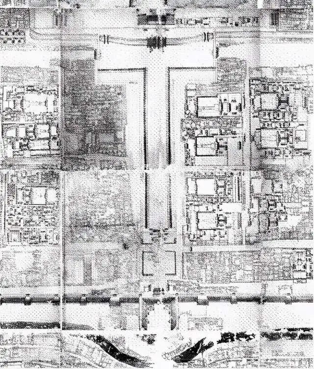 千步廊《乾隆京城全图》(1750年)