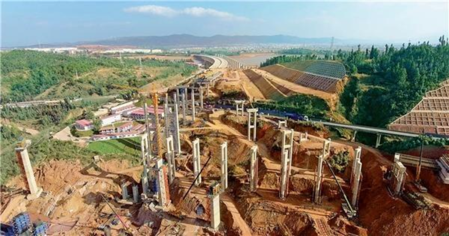 牛年大吉,云南高速建设里程碑,宾南高速公路开通倒计时