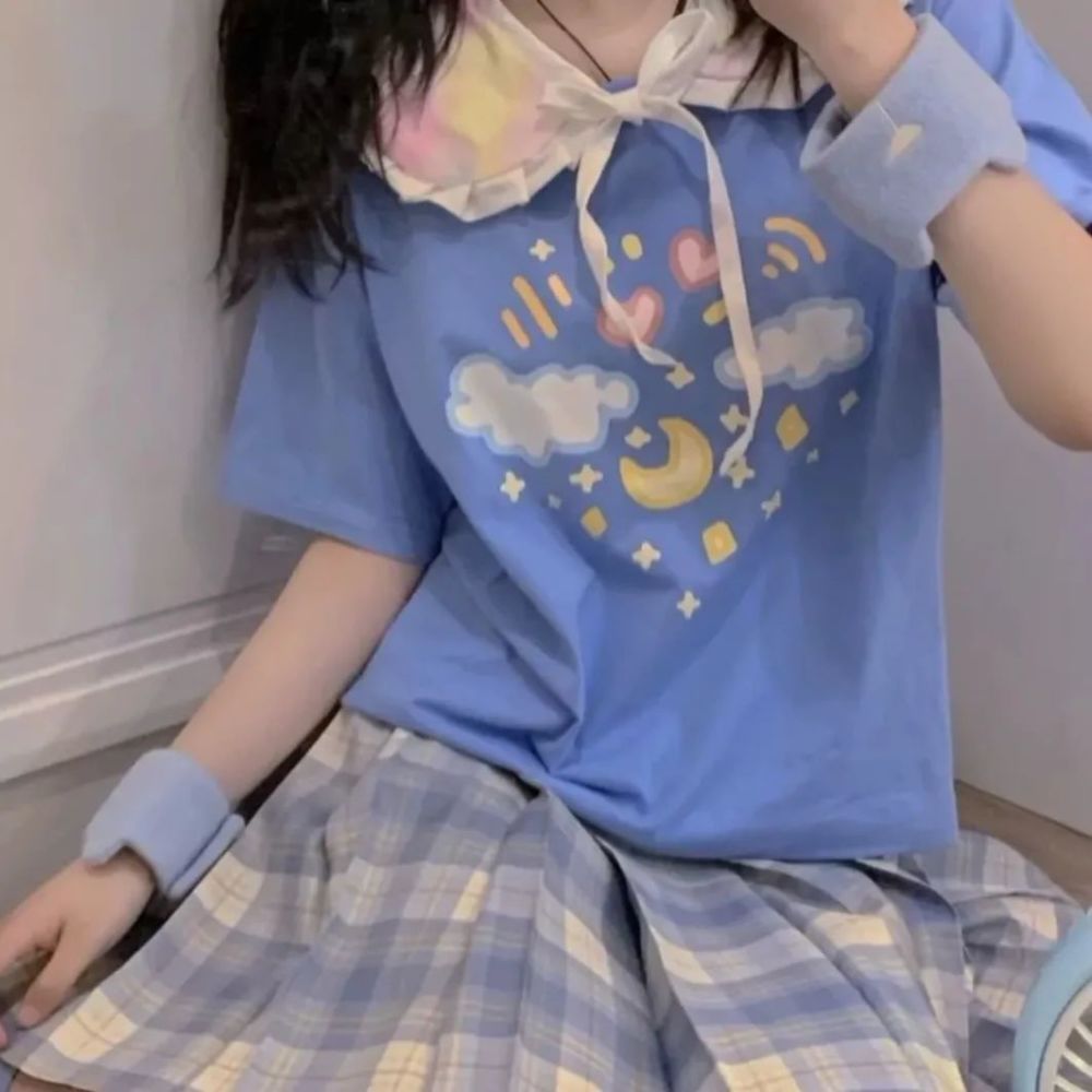 第596期女生头像0315蓝色系真人梦幻女生头像