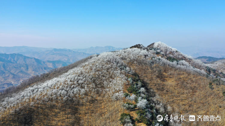 梦幻雾凇奇观!济南九如山度假风景区成打卡地,四天纳客两万余人