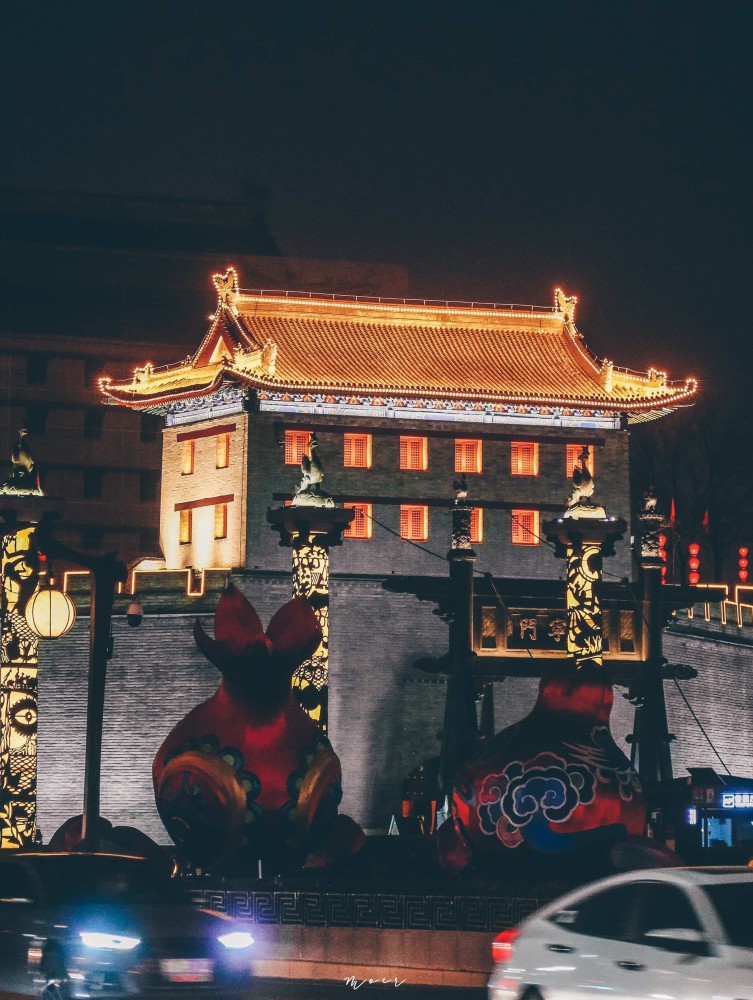 西安明城墙,是中国现存规模最大,保存最完整的古代城垣