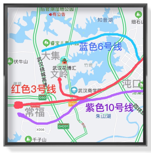 武汉地铁17号线规划来了,地铁3号线二期还将扩展延长线