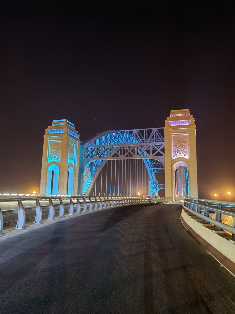 晋阳桥夜景!