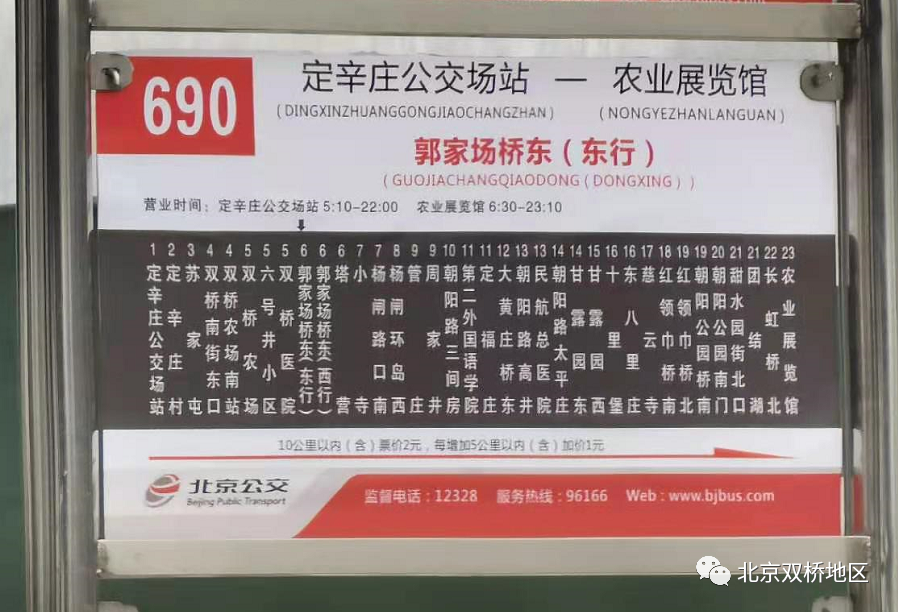 朝阳一大波公交站牌春节开始更替可千万别坐错了车