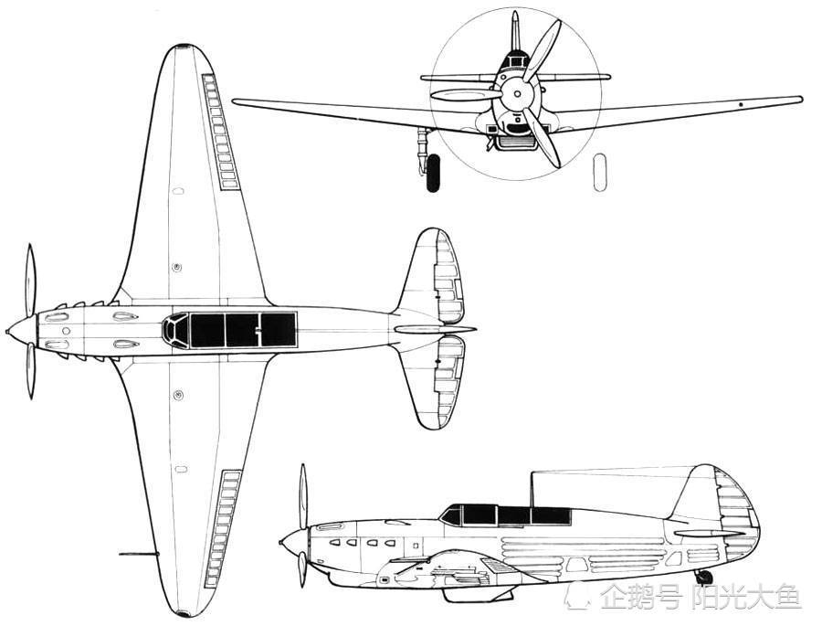 二战苏联毛子战机5-雅克-7战斗机