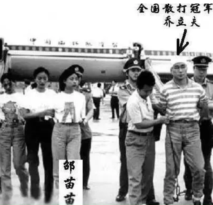 围捕乔立夫,世界散打冠军,1995年,8名刑警擒拿乔立夫?