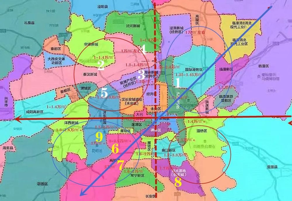2021年西咸新区gdp_西咸新区学区划分地图(2)
