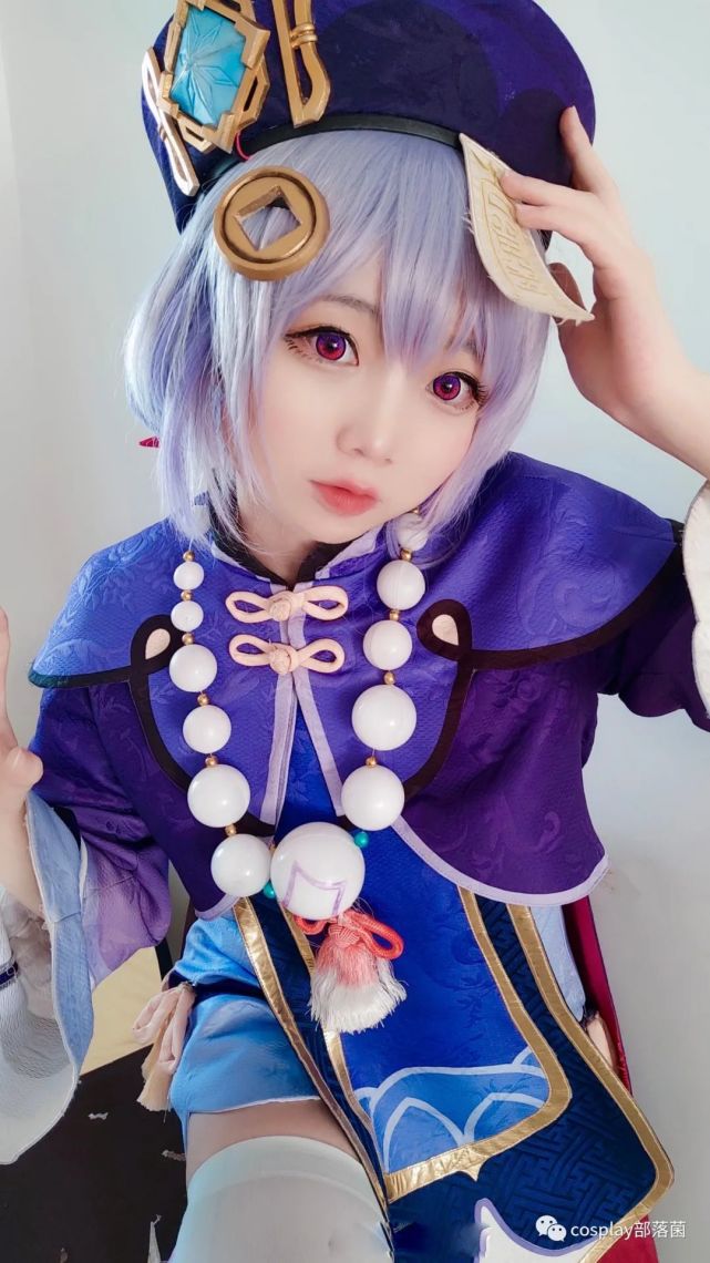 cos:原神七七cos正片@楚楚子|楚楚子|cosplay