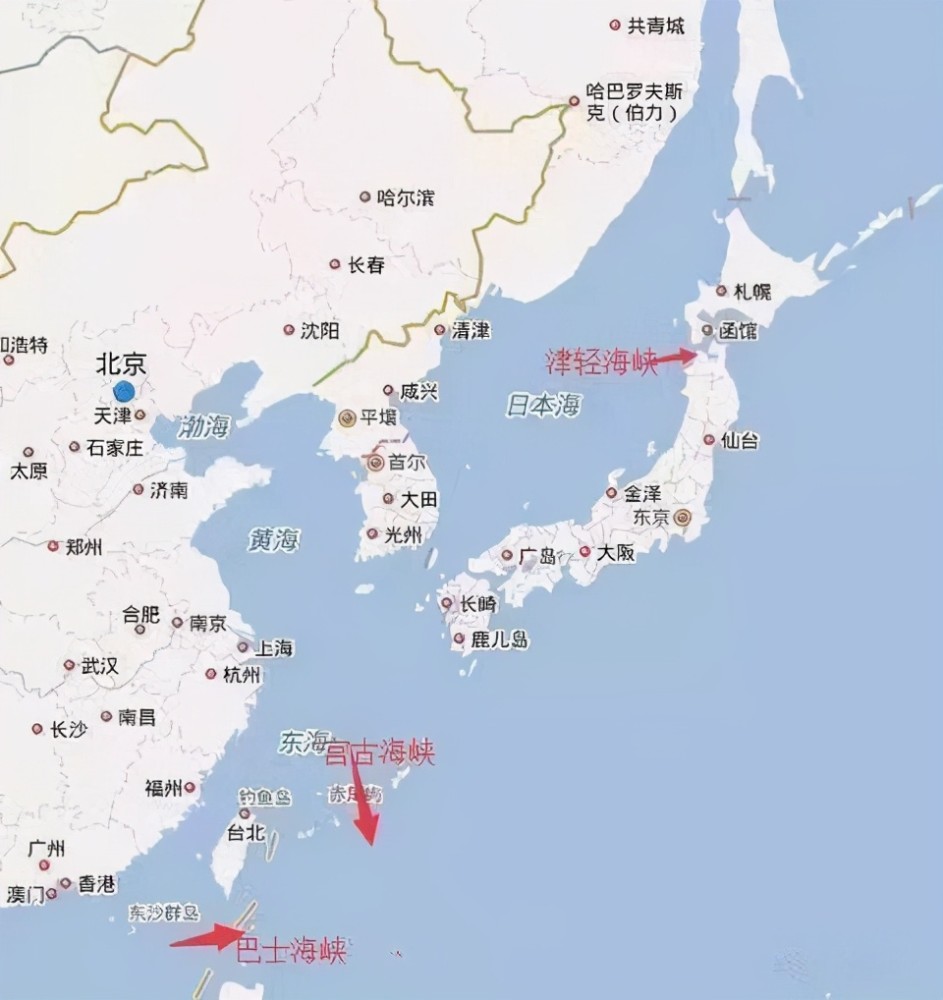 假如想要包围台湾,在台湾东部海域的解放军军力,可能需要4-6个航母