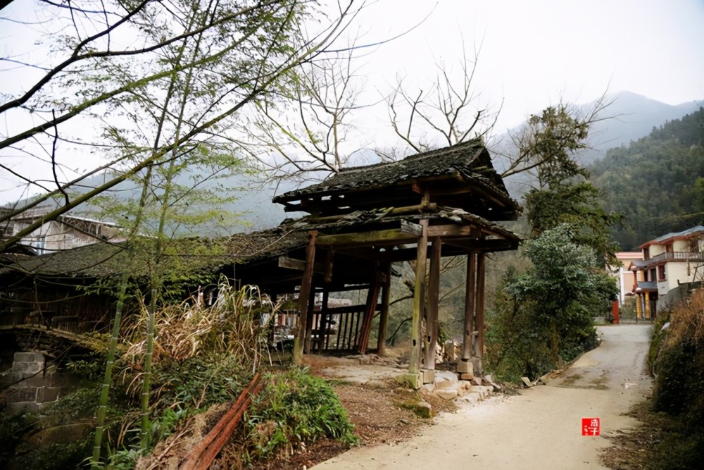 初春时节,大山深处,新宁县水庙镇新桥村风景