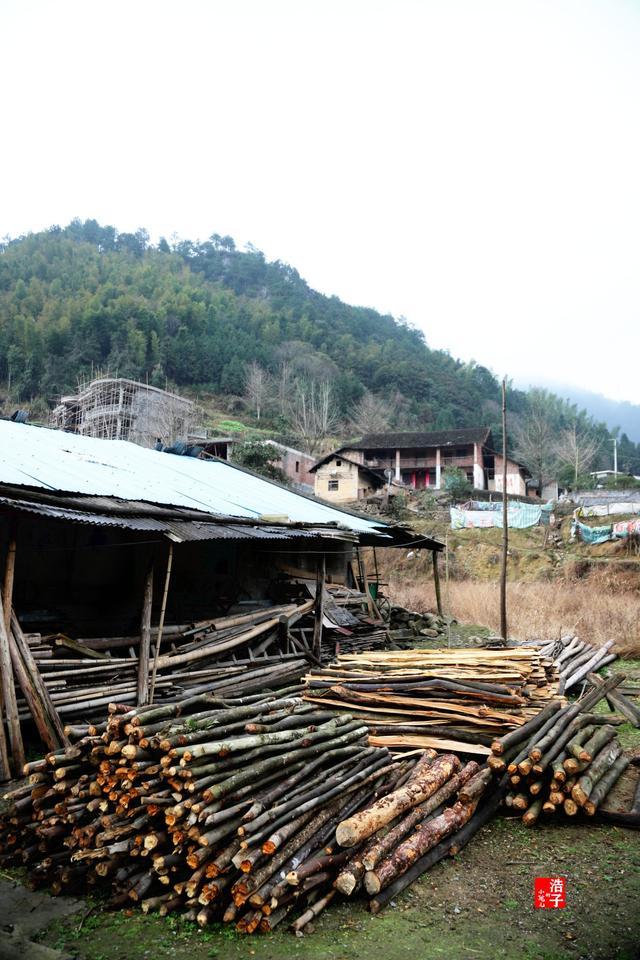 初春时节,大山深处,新宁县水庙镇新桥村风景