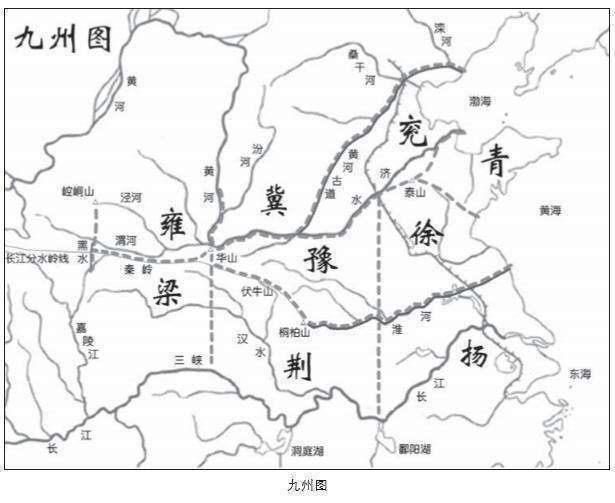 中国古代分为九州分别指哪些地方看看你的家乡是哪个州