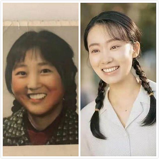 贾玲的妈妈以前的同事在社交媒体上,晒出一组贾玲妈妈年轻时的照片,而