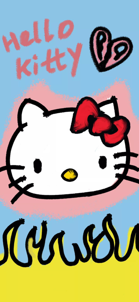 hellokitty壁纸背景图猛男们快用起来吧