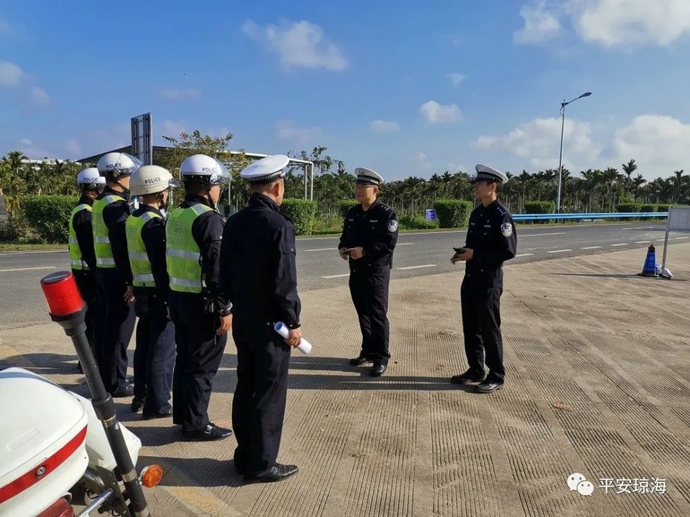 千家万户迎新春,在岗为民守平安——琼海公安交警圆满