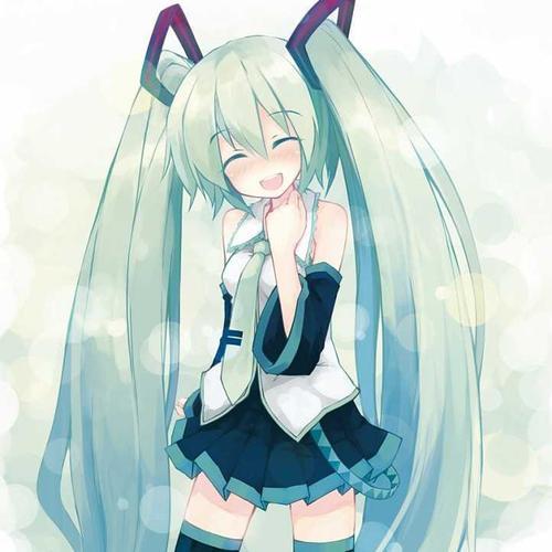 初音未来头像来了谁都不曾听过的初始之音来自未来的访客