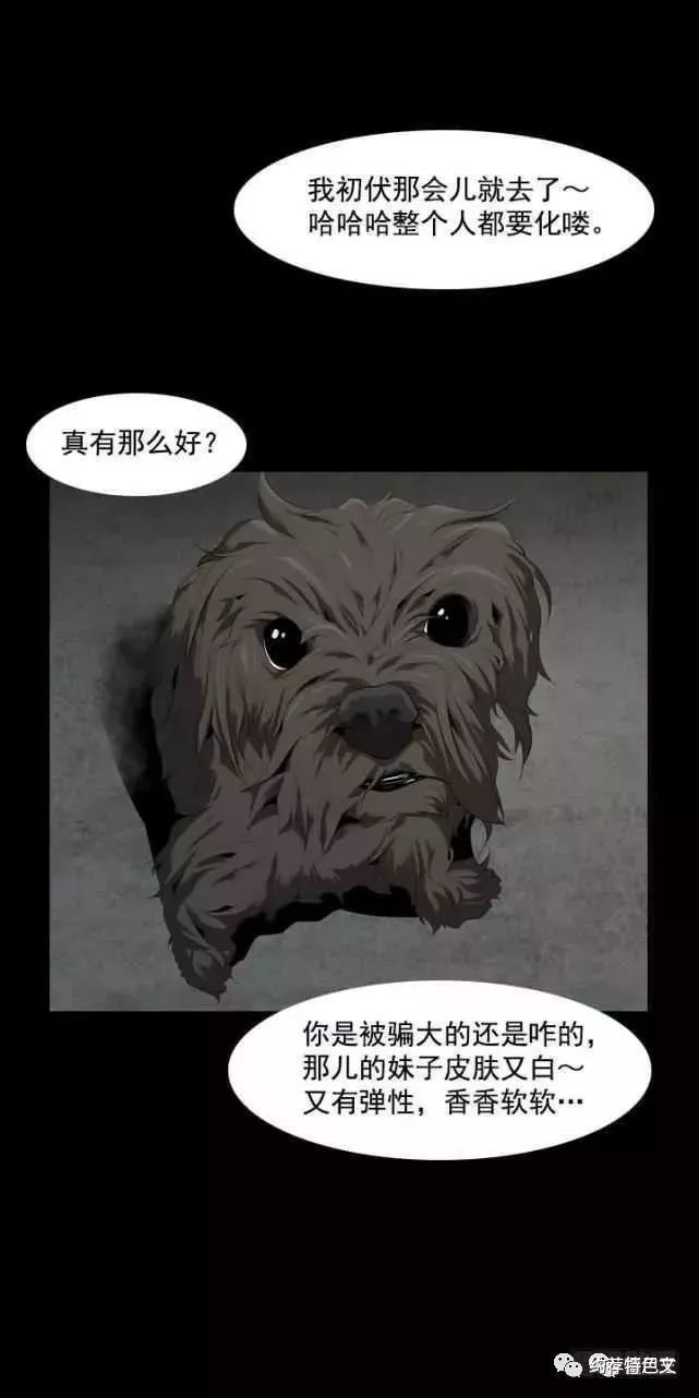 人性恐怖漫画吃狗肉的狗