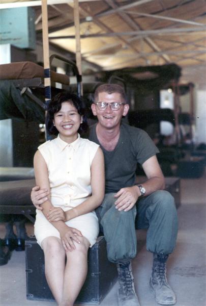 越战时候美国大兵与越南女子的美越混血儿美国如何安置