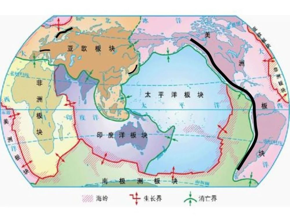 场数量最多的四个国家 均超过200个 如果把主要滑雪区域放在地图上看